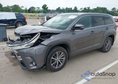 2017 Toyota Highlander Xle from USA, damaged, VIN 5TDJZRFH9HS468054